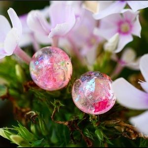 Glitter Resin Earrings